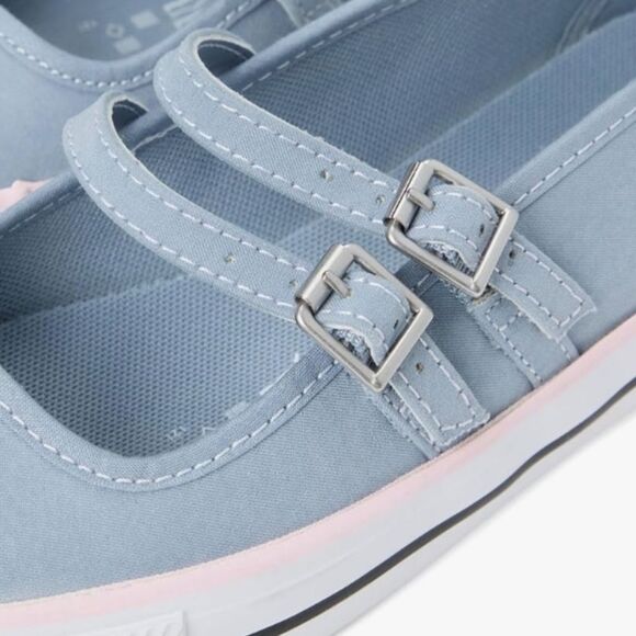 Converse All Star Dainty Mary Jane Sneakers- Wet Stone/Sugar Berry/White - Picture 6 of 12